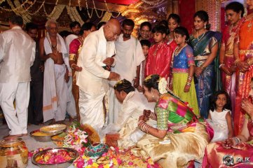Nandamuri Mohana Krishna Daughter Mohana Rupa Marriage Photos